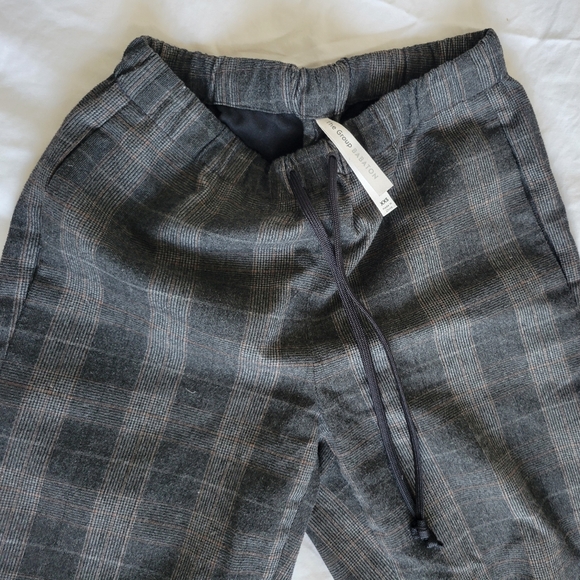 ❌SOLD❌BABATON | Jimmy pants, charcoal plaid, trouser joggers - Picture 6 of 6